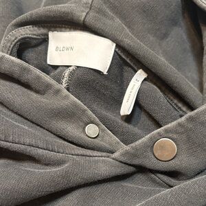 BLDWN Grey Men’s Cotton Hoodie